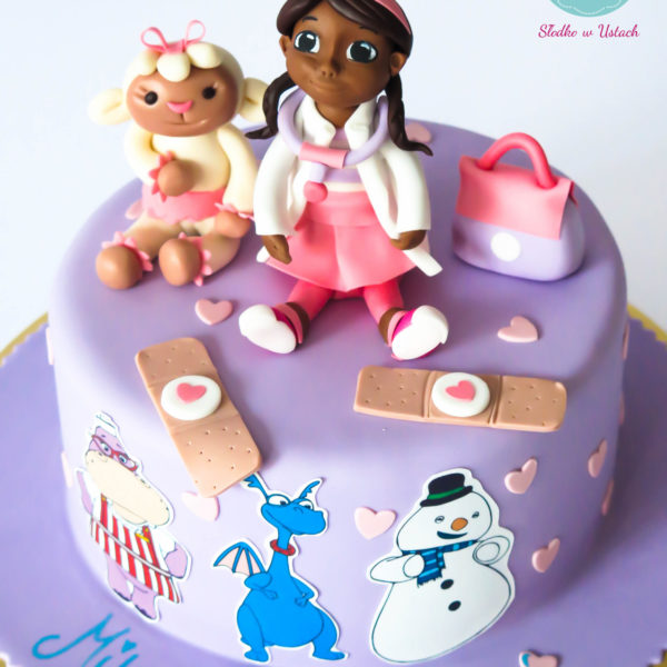 U213 - tort urodzinowy, na urodziny, dla dzieci, artystyczny, klinika pluszaków, warszawa