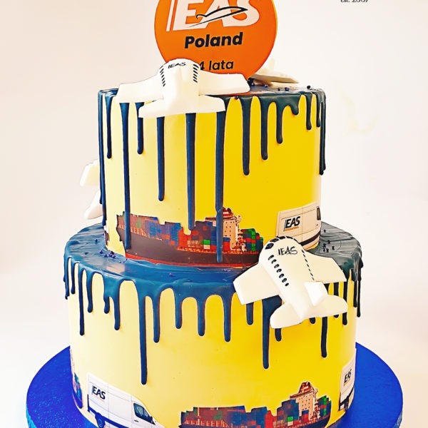 F312 - tort firmowy, artystyczny, personalizowany, eas poland, wyjątkowy, dla firm, cake, for company, prezenty, słodycze firmowe, reklamowe, personalizowane, z logo, event, tort z dostawą, transportem warszawa, piaseczno, konstancin jeziorna, góra kalwaria, polska